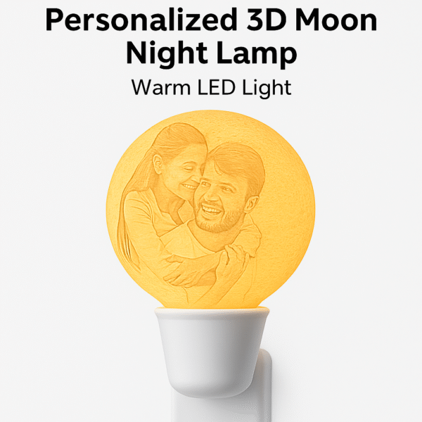 3D Personalized Photo Moon Lamp